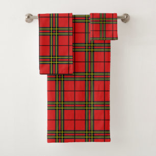 Tartan jaune rouge