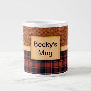 Tartan Mug personnalisé