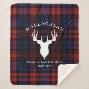 Tartan Plaid Clan MacLachlan Family Lake House