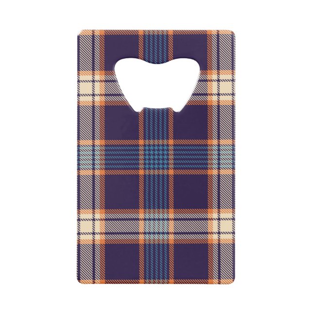 Tartan plaid, texture marine colorée. (Devant)