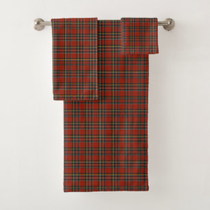 Tartan royal de Stewart de plaid écossais rouge