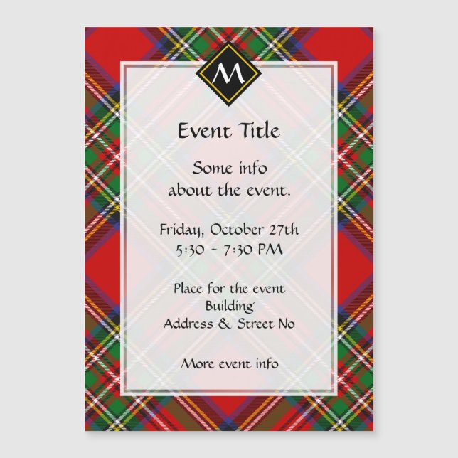 Tartan Royal Stewart (Devant)