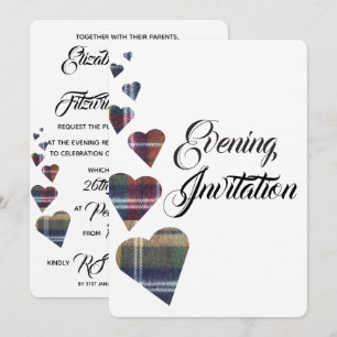 Tartan Soirée Invitation