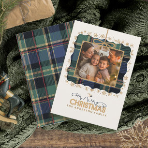 Tartan Trim Christmas Un Modèle photo ID1141B