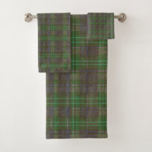 Tartan Vert de Cabine en Forêt