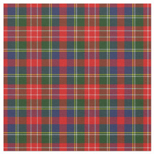 Tartan vert écossais en tissu