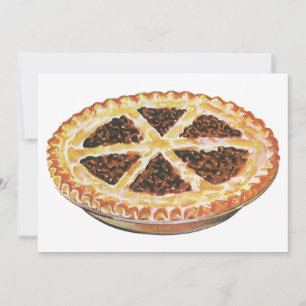 Tarte aux noix de pécan fraîchement cuite Dessert 