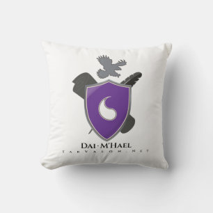 TarValon.Net DM Shield Crest Coussin