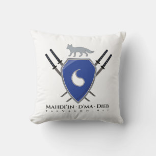 TarValon.Net MDD Shield Crest Coussin