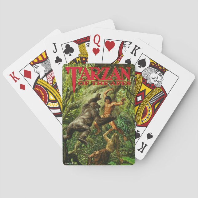 Tarzan des cartes de jeu Apes™ (dos)