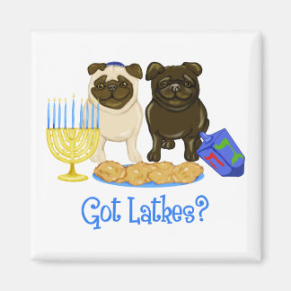 T'as des Latkes ? Magnets Carlins Hanoukka