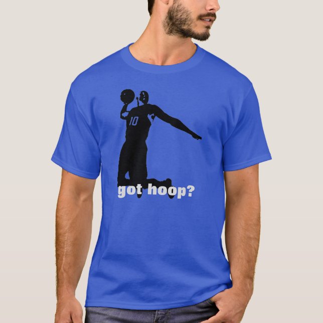 T'as du cerceau ? T-shirt de basket - Royal Blue p (Devant)