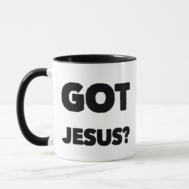 T'as eu Jésus ? Café Mug (Gauche)