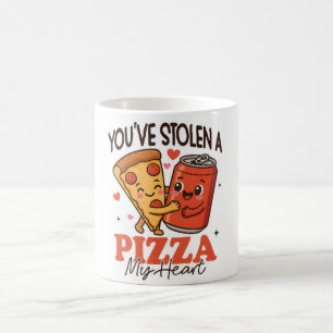 T'as Volé une Pizza Mon Cœur Mug