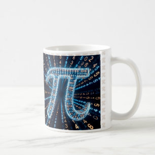 Tasse π Futuriste – Cadeau de la Journée Pi du 14