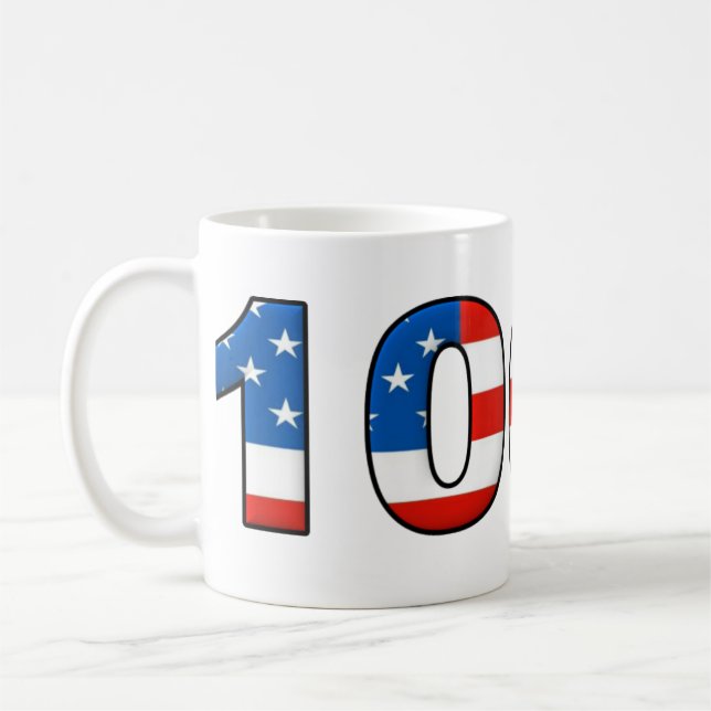 Tasse 100% Américaine (Gauche)