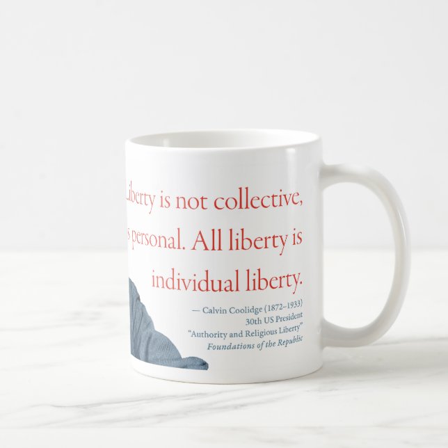 Tasse #10 de Calvin Coolidge (Droite)