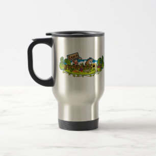 Tasse 15oz de voyage d'acier inoxydable de logo de