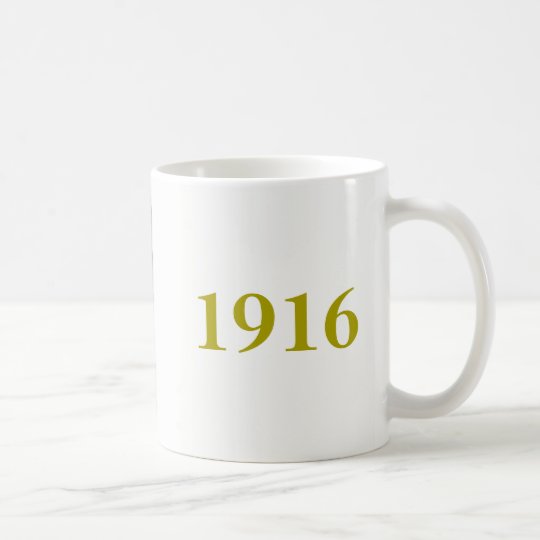 Tasse 1916 en hausse de Pâques