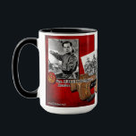 Tasse 1949 de café de mitrailleuse d'AK47 de<br><div class="desc">Tasse 1949 de café de mitrailleuse d'AK47 de kalachnikov C'est un regard historique à la tasse 1949 de café russe de mitrailleuse d'AK47 de kalachnikov. Il montre le concepteur, pays d'origine des images, de calibre et de période. Il est toujours un d'une nouvelle série de Robert de Chambre de liberté....</div>