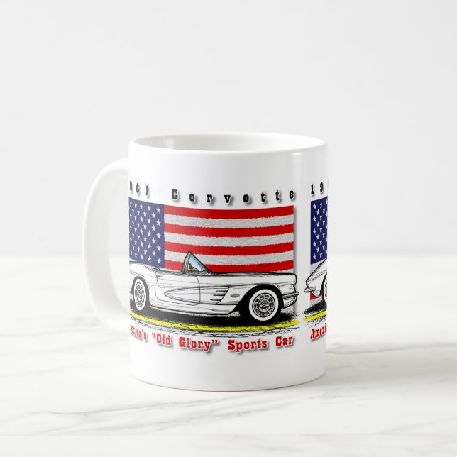 Tasse 1961 de café de Corvette (Devant gauche)