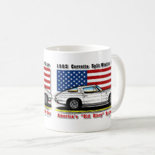 Tasse 1963 de café de coupé de Corvette