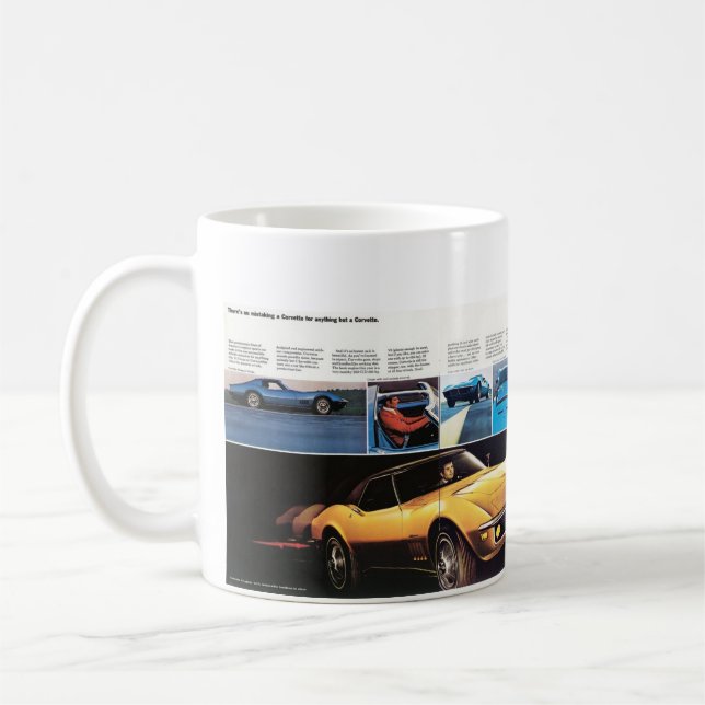 Tasse 1968 de Chevrolet Corvette (Gauche)