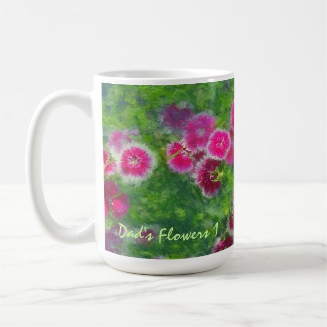 Tasse 1 des fleurs du papa (Gauche)