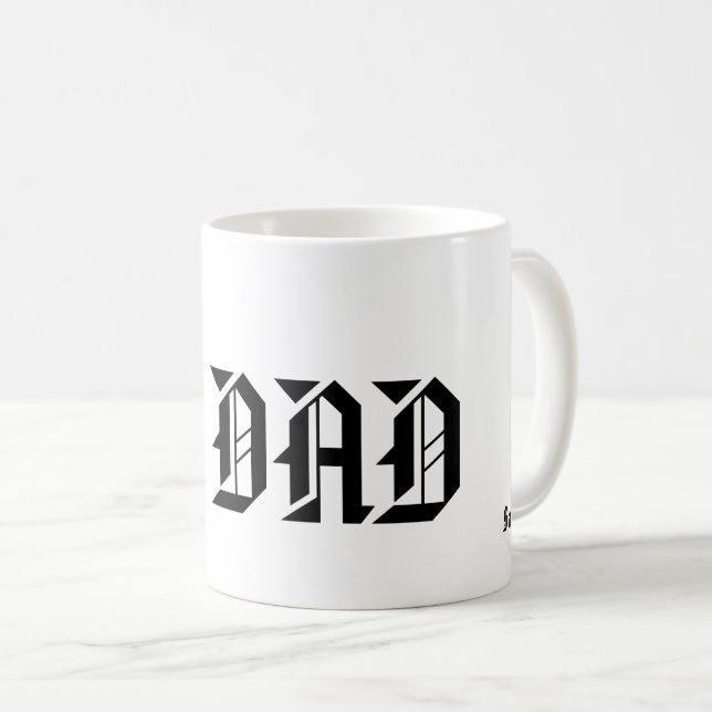 Tasse : # 1 Papa (Devant droit)