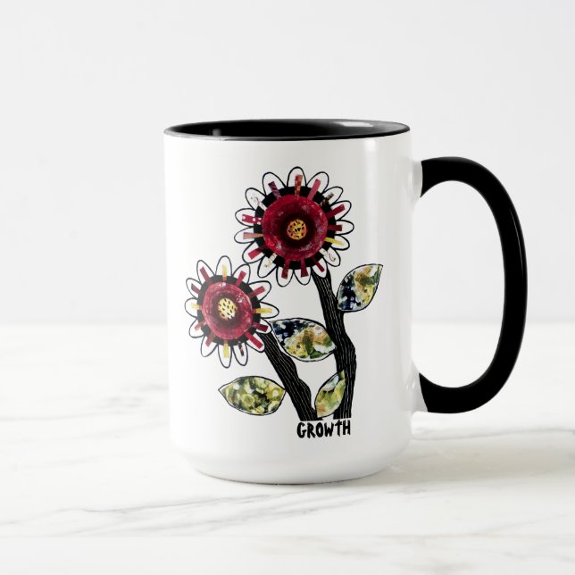Tasse 1 - Résumé floral (Droite)