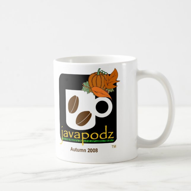 Tasse 2008 de café d'automne de JavaPodz (Droite)