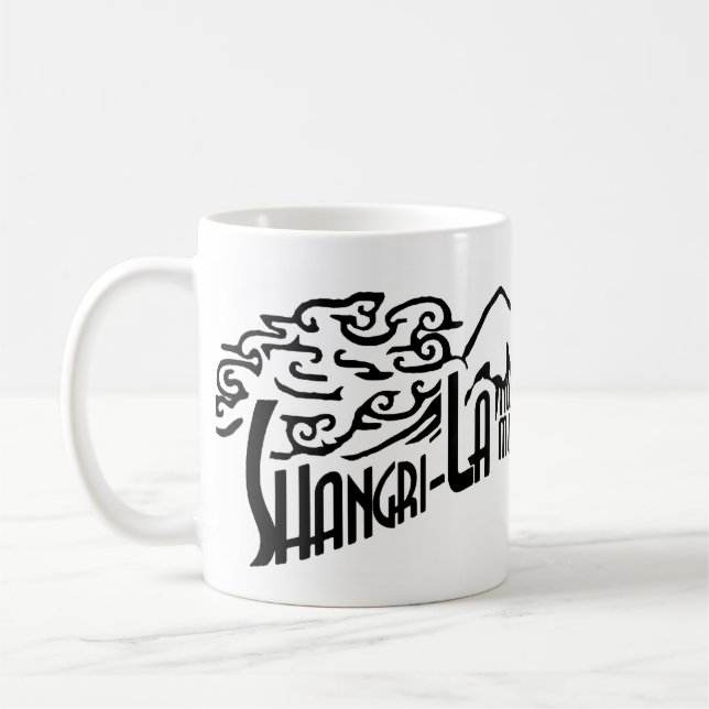 Tasse 2008 de café de festival de Shangri-La (Gauche)