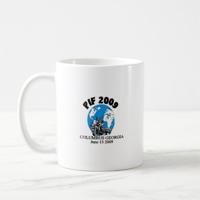 Tasse 2009 PIF de logo (Gauche)