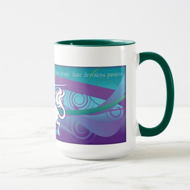 Tasse 2013 inspirée de la licorne 15oz de tasse de (Droite)