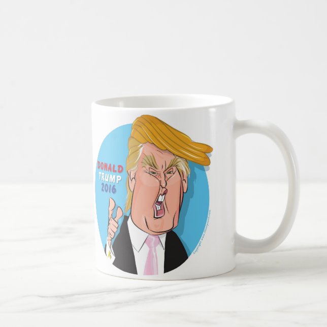 Tasse 2016 de café de bande dessinée de Donald (Droite)