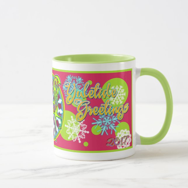 Tasse 2017 collectable de cheval de Holidaze de (Droite)