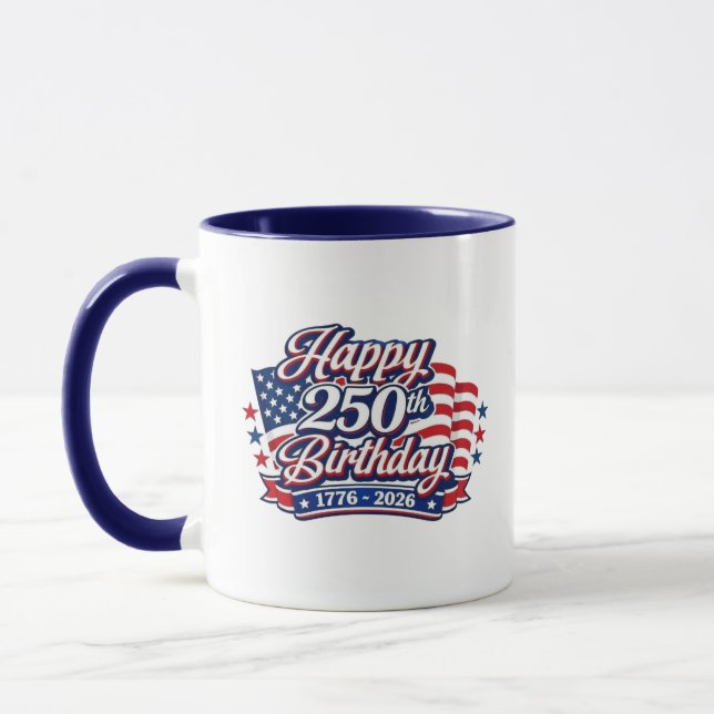 Tasse 250e anniversaire du Grand Old Party (Gauche)
