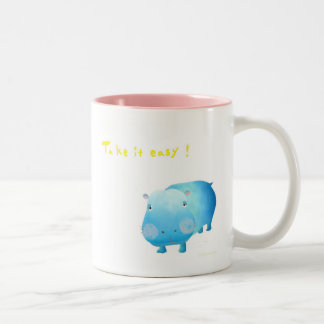 TASSE 2 COULEURS ひっぽー　マグカップ