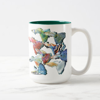TASSE 2 COULEURS グッピー