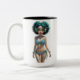 Tasse 2 Couleurs 09A Dollz par : Svace - Série 01