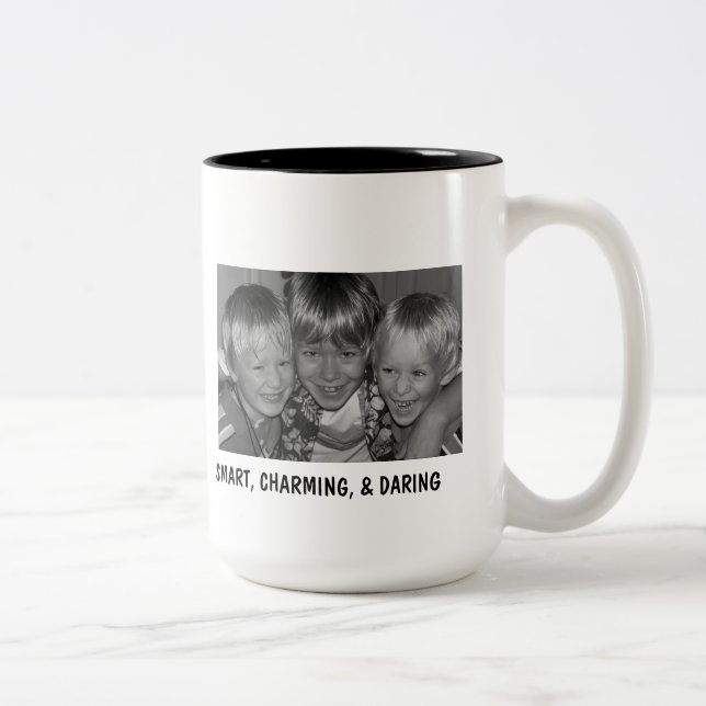 TASSE 2 COULEURS 100_199312, SMART, CHARMANT, ET OSANT, (Droit)