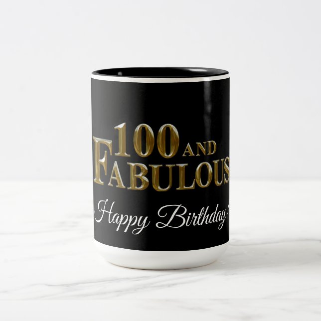 Tasse 2 Couleurs 100e anniversaire  (Centre)