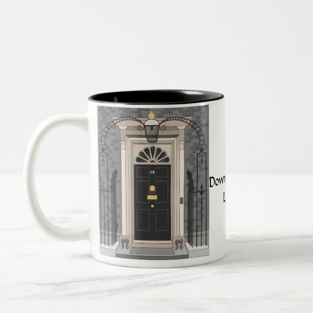 Tasse 2 Couleurs 10 Downing Street, Londres (dessin) (Gauche)