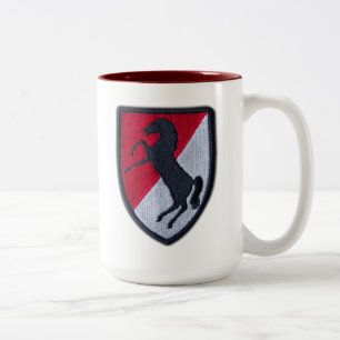 Tasse 2 Couleurs 11e régiment de cavalerie blindée de l'ACR Fort Me
