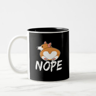 Tasse 2 Couleurs 15 Nope Corgi