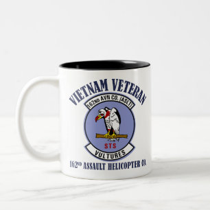 Tasse 2 Couleurs 162nd AHC - Vétéran du Vietnam