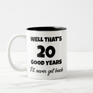 Tasse 2 Couleurs 17 Ans d'anniversaire de travail drôle