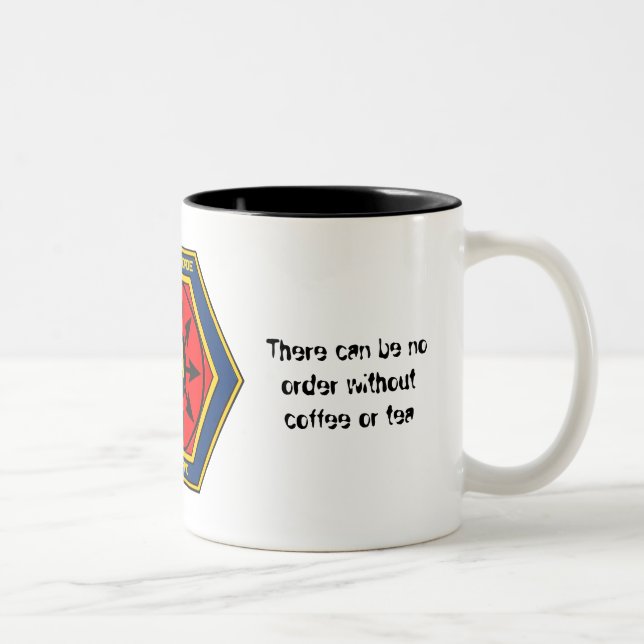 Tasse 2 Couleurs 17th BDE Coffee/Tea (Droit)