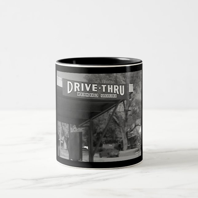 Tasse 2 Couleurs 1950 Drive In (Centre)