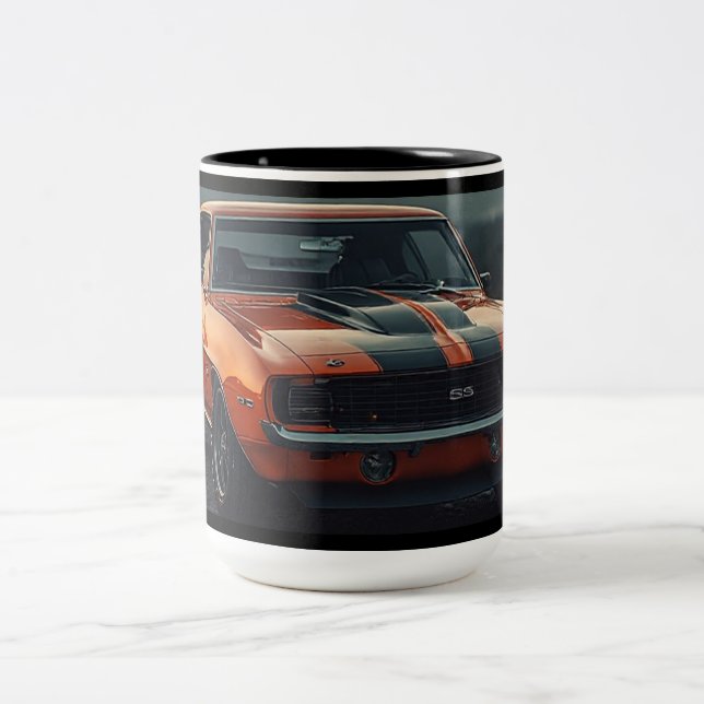 Tasse 2 Couleurs 1969 Camaro SS/RS (Centre)